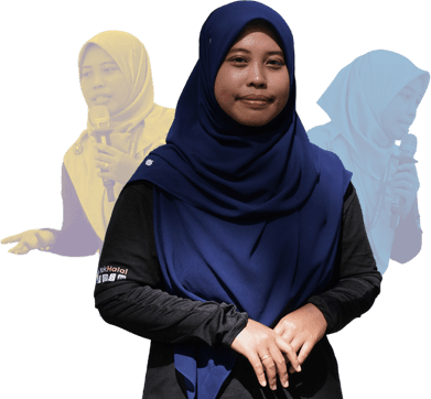 Ashira, penceramah Bengkel Halal Ready